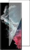 Screenprotector geschikt voor Samsung Galaxy S22 Ultra - Gehard Glas Beschermglas Tempered Glass Volledig Dekkende Screen Protector