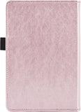 Hoes geschikt voor Kobo Clara HD - Book Case Leer Wallet Cover Hoesje Roségoud