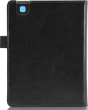 Hoes geschikt voor Kobo Aura H2O Edition 2 - Book Case Premium Sleep Cover Leer Hoesje met Auto/Wake Functie - Zwart