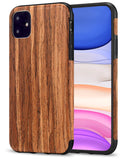 Apple iPhone 11 Hoesje - Sandelhout Case