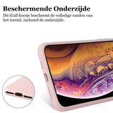 Apple iPhone 11 Hoesje - Liquid Case Roze
