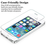 Apple iPhone 5 / 5s / SE Screenprotector - Case Friendly