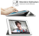 iPad 10.2 2019 Hoesje - Marmer Smart Book Case Siliconen Hoesje