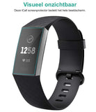 Fitbit Charge 3 Screenprotector - Glas PET Folie - Full Screen Volledig Beeld