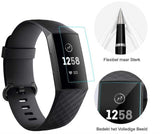 Fitbit Charge 3 Screenprotector - Glas PET Folie - Full Screen Volledig Beeld