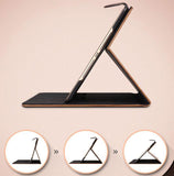 iPad 10.2 (2019) Hoesje - Lederen Book Case Smart Cover - iCall