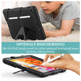 iPad 10.2 2019 Hoesje - Heavy Duty Armor Case met Screenprotector