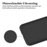 Apple iPhone 11 Hoesje - Liquid Case Zwart