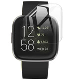 Fitbit Versa 2 Screenprotector - Glas PET Folie - Full Screen Volledig Beeld
