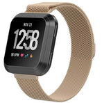 FitBit Versa 2 - Milanees Bandje Zilver
