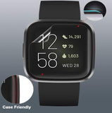 Fitbit Versa 2 Screenprotector - Glas PET Folie - Full Screen Volledig Beeld