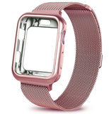 Apple Watch Series 5 - Milanees Bandje + Hoesje