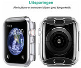 Apple Watch Series 5 Hoesje Screenprotector - 360 Graden Bescherming