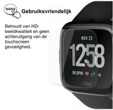 Fitbit Versa Screenprotector - Tempered Gehard Glas