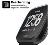 Fitbit Versa Screenprotector - Tempered Gehard Glas