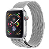 Apple Watch Series 5 - Milanees Bandje Zilver