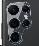Camera Lens Screenprotector geschikt voor Samsung Galaxy S23 Ultra - Gehard Glas Screen Protector GlassGuard