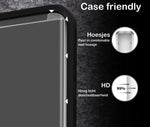 Screenprotector geschikt voor Samsung Galaxy S9 Plus - Case Friendly voor Hoesje Screen Protector - van iCall