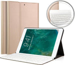 iPad Air 2019 Hoes met Toetsenbord - 10.5 inch - iPad Air 2019 Hoes Book Case Cover Hoesje met Toetsenbord Goud