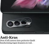 Camera Screenprotector geschikt voor Samsung Galaxy Z Fold 3 - Gehard Glas Beschermglas Tempered Glass Screen Protector