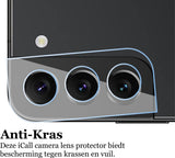 Camera Screenprotector geschikt voor Samsung Galaxy S22 - Gehard Glas Beschermglas Tempered Glass Screen Protector