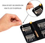 Universele Schroevendraaier Precisie Reparatie Set - 25 Delig Tool Gereedschap