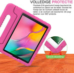 Samsung Galaxy Tab A 10.1 2019 Hoes - Kinder Back Cover Kids Case Hoesje Roze