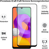 Screenprotector geschikt voor Samsung Galaxy M22 - Full Screen Protector Glas