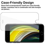 Screenprotector geschikt voor iPhone SE 2022 / 2020 / 8 / 7 - GlassGuard Screen Protector