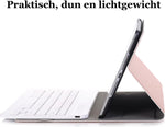 iPad 2020 / 2019 Hoes met Toetsenbord - 10.2 inch - iPad 2020 / 2019 Hoes Book Case Cover Hoesje met Toetsenbord Roségoud