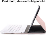 iPad 2020 / 2019 Hoes met Toetsenbord - 10.2 inch - iPad 2020 / 2019 Hoes Book Case Cover Hoesje met Toetsenbord Roségoud