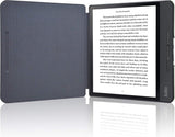 Hoes geschikt voor Kobo Libra H2O - Book Case Premium Sleep Cover Leer Hoesje met Auto/Wake Functie - Marmer