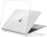 Hoes geschikt voor Macbook Air 13 inch - Hard Cover Case Ultrathin Transparant - Hoesje geschikt voor Macbook Air 13 M2 2023 / 2022