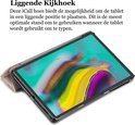 Samsung Galaxy Tab S5e Hoes - Smart Book Case Hoesje - iCall - Goud