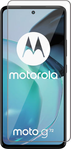 Screenprotector geschikt voor Motorola Moto G72 - Gehard Glas Screen Protector GlassGuard