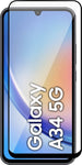 Screenprotector geschikt voor Samsung Galaxy A34 - Gehard Glas Screen Protector FullGuard