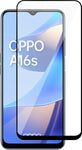 Screenprotector geschikt voor Oppo A16 / A16s - Glas Full Screen Protector