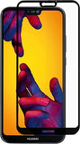 Screenprotector geschikt voor Huawei P20 Lite - Glazen Gehard | Full Cover Volledig Beeld | Tempered Glass - van iCall