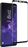 Screenprotector geschikt voor Samsung Galaxy S9 - Volledig Dekkend Full Coverage Screen Protector Zwart - van iCall