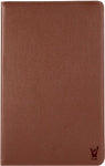 Samsung Galaxy Tab A 10.5 (2018) Hoes - 360 Graden Draaibaar Book Case Cover Leer - Hoesje van iCall - Bruin