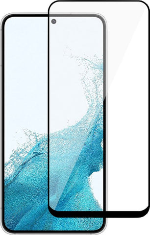 Screenprotector geschikt voor Samsung Galaxy S22 - Gehard Glas Beschermglas Tempered Glass Volledig Dekkende Screen Protector