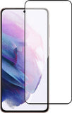 Screenprotector geschikt voor Samsung Galaxy S21 FE - Gehard Glas Beschermglas Tempered Glass Volledig Dekkende Screen Protector
