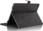 Samsung Galaxy Tab S5e Hoes - Lederen Book Case Smart Cover - iCall - Zwart