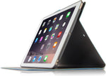 Apple iPad Mini 5 (2019) Hoes - Canvas Eco Leer Smart Book Case Hoesje - iCall - Blauw