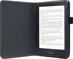 Hoes geschikt voor Kobo Sage - Book Case Premium Sleep Cover Leer Hoesje met Auto/Wake Functie - Zwart