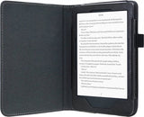 Hoesje geschikt voor Kobo Elipsa - Book Case Premium Sleep Cover Leer Hoes met Auto/Wake Functie - Zwart