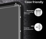 Screenprotector geschikt voor Samsung Galaxy S9 - Case Friendly voor Hoesje Screen Protector - van iCall