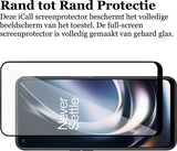 Screenprotector geschikt voor OnePlus Nord CE 2T - Gehard Glas Beschermglas Tempered Glass Volledig Dekkende Screen Protector