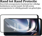Screenprotector geschikt voor OnePlus Nord CE 2 Lite - Gehard Glas Beschermglas Tempered Glass Volledig Dekkende Screen Protector