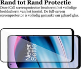 Screenprotector geschikt voor OnePlus Nord N20 - Gehard Glas Beschermglas Tempered Glass Volledig Dekkende Screen Protector
